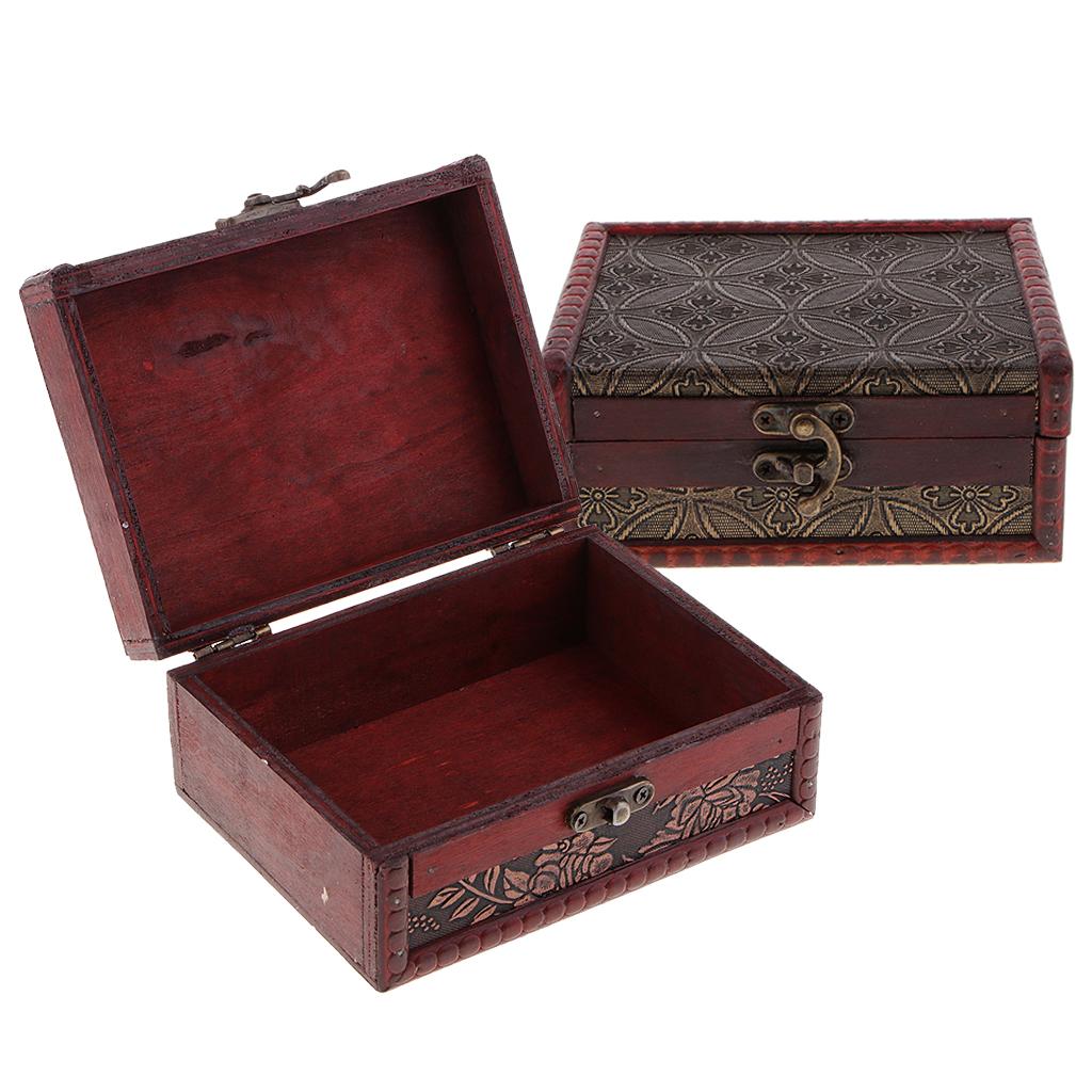 Mystery Jewelry Jar Watches - 나무 자물쇠 보석함 목걸이 팔찌 선물
