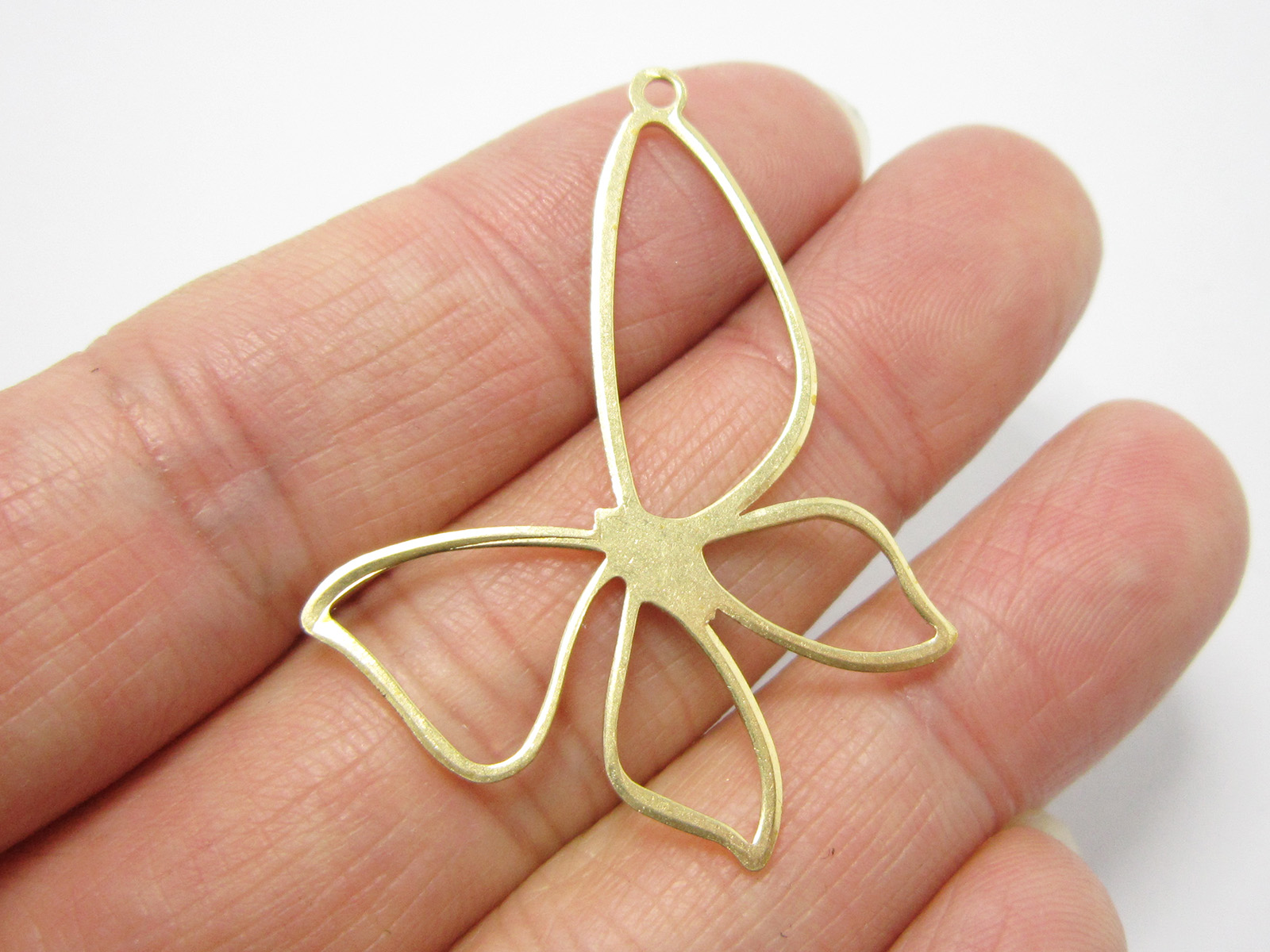 Butterfly Pendant Necklace - 20개 나비 귀걸이 참, 보석 제작용