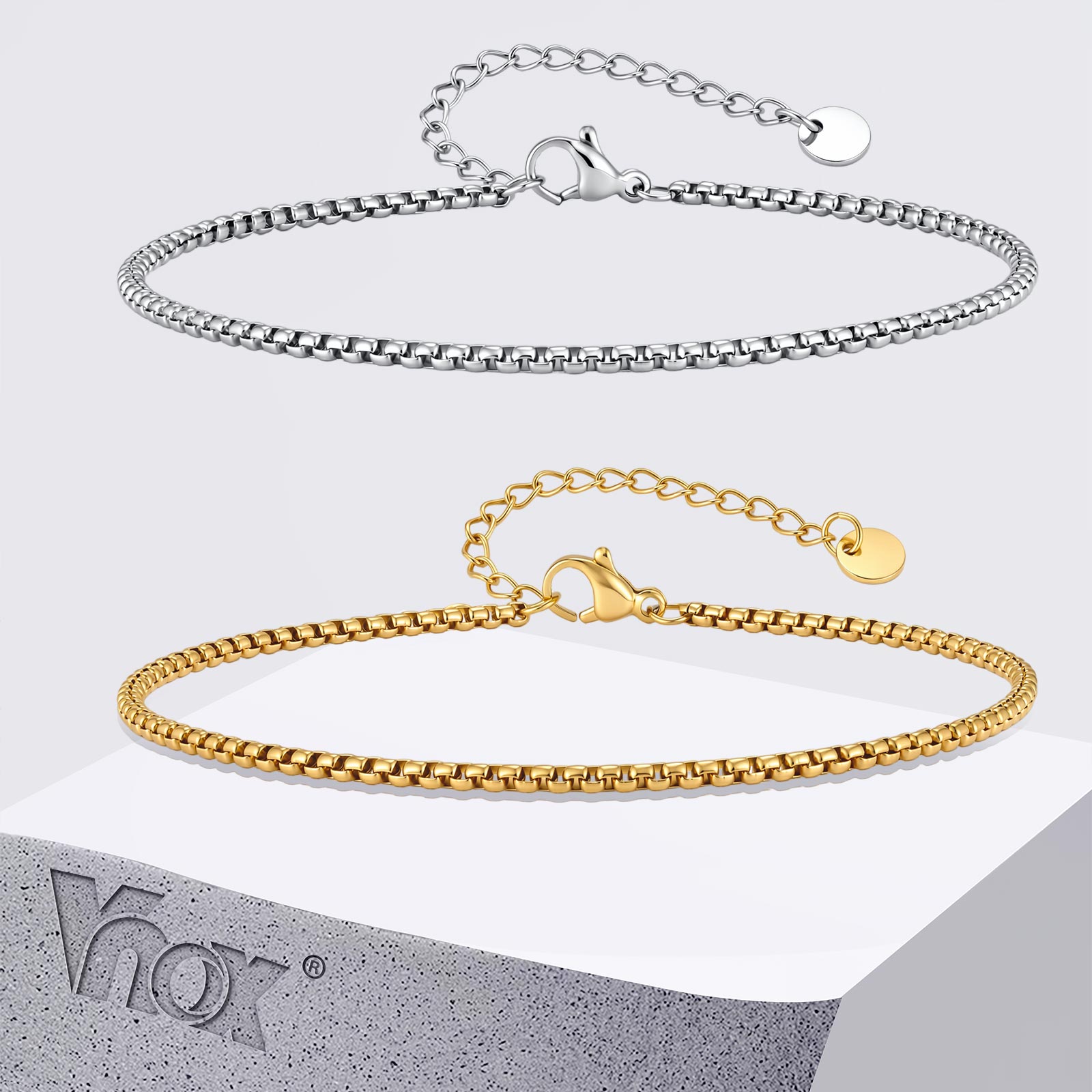 Jc Jewelry & Watches Reviews - Vnox 남성 여성을 위한 스테인레스 스틸