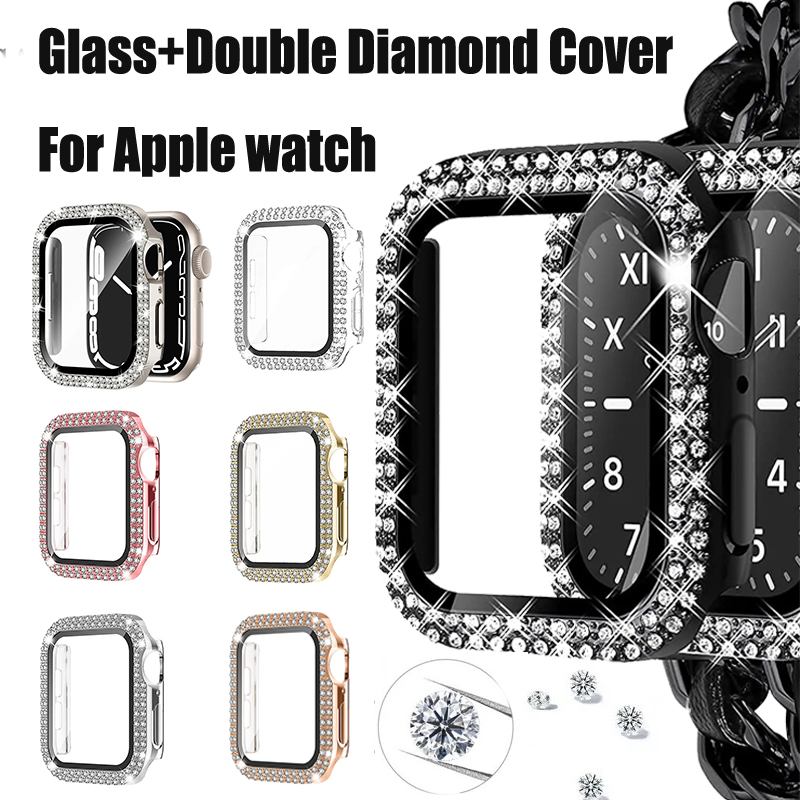 Jewelry Smart Watches - Apple 시계 케이스 용 유리 +
