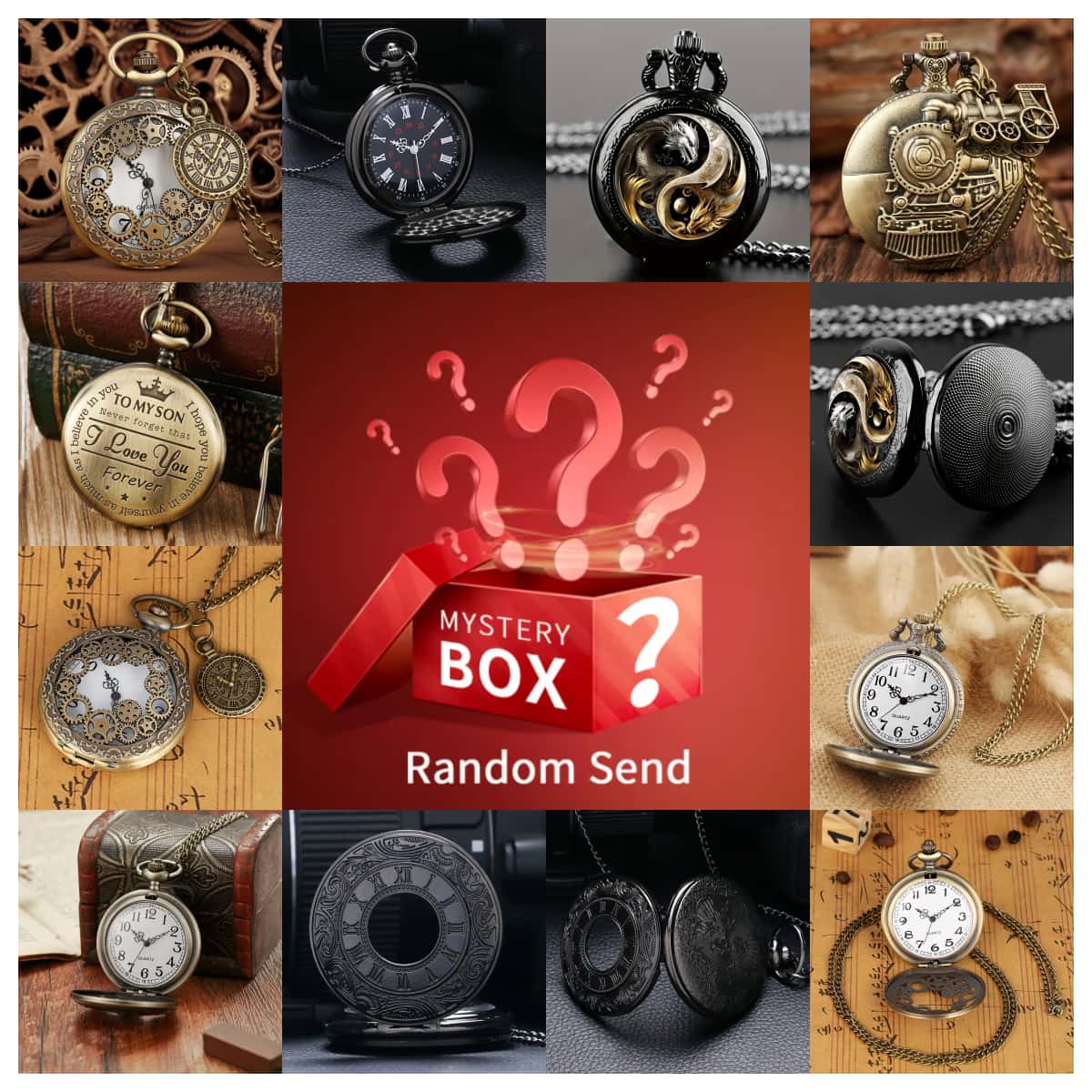 Mystery Jewelry Jar Watches - 미스터리 시계 블라인드 박스, 서프라이즈 선물