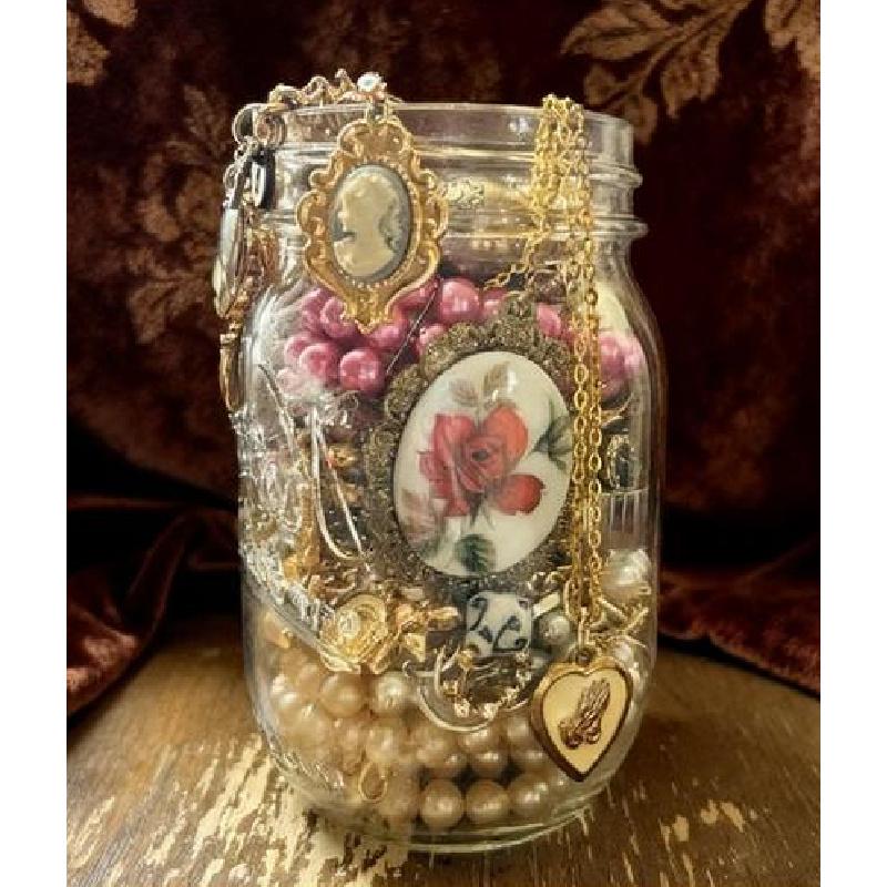 Mystery Jewelry Jar Watches - 2026-45피스 금 보석 미스터리 병 –