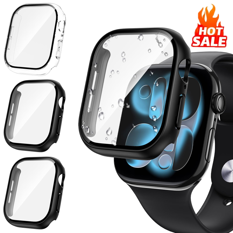 Jewelry Smart Watches - 3pcs 유리 + 커버 애플 워치