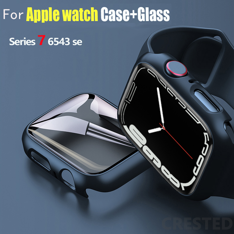 Jewelry Smart Watches - 유리 + 커버 Apple Watch 케이스