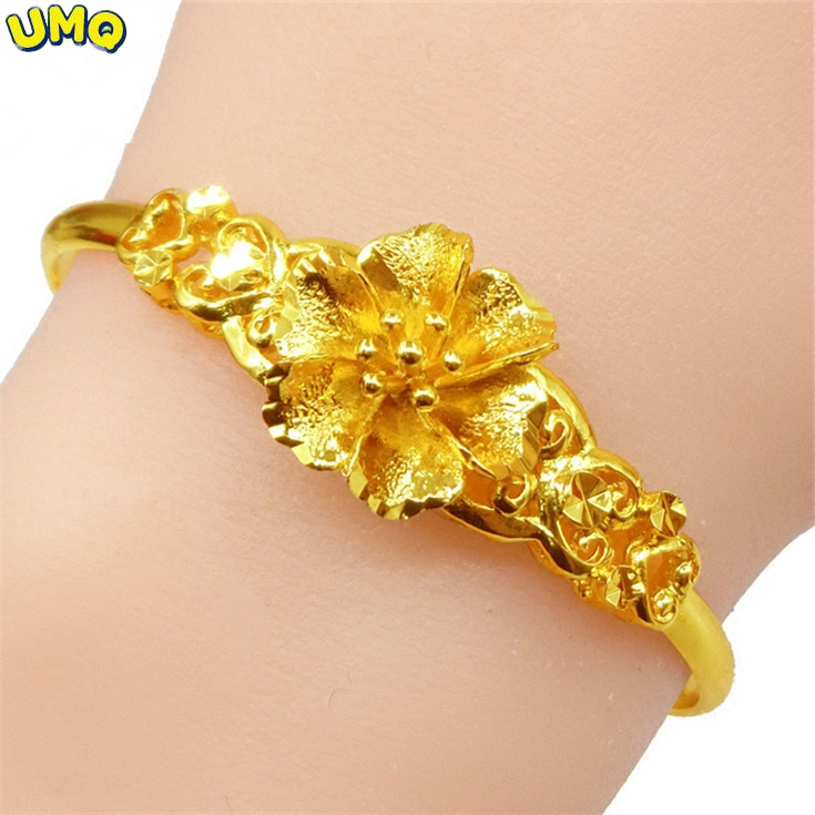 Rose Gold Bracelet - UMQ 골드 999 드래곤 피닉스 길조