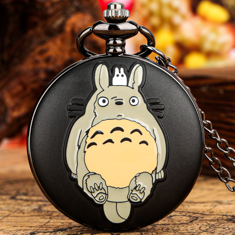 이웃집 토토로 애니메이션 굿즈 쿼츠 포켓 시계 키체인  - Vintage Pocket Watch 리뷰 및 가격