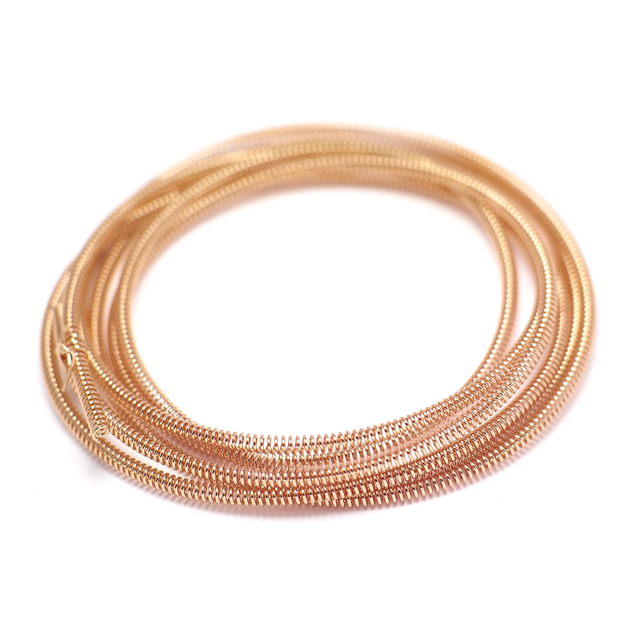용수철 체인, 로즈 골드 도금 황동 목걸이 팔찌 체인, - Rose Gold Bracelet 리뷰 및 가격