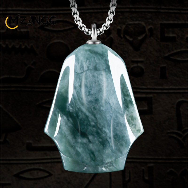 천연 A 상품 블루 워터 옥 데 이집트 파라오 펜던트, - Hip Hop Chain Necklace 리뷰 및 가격