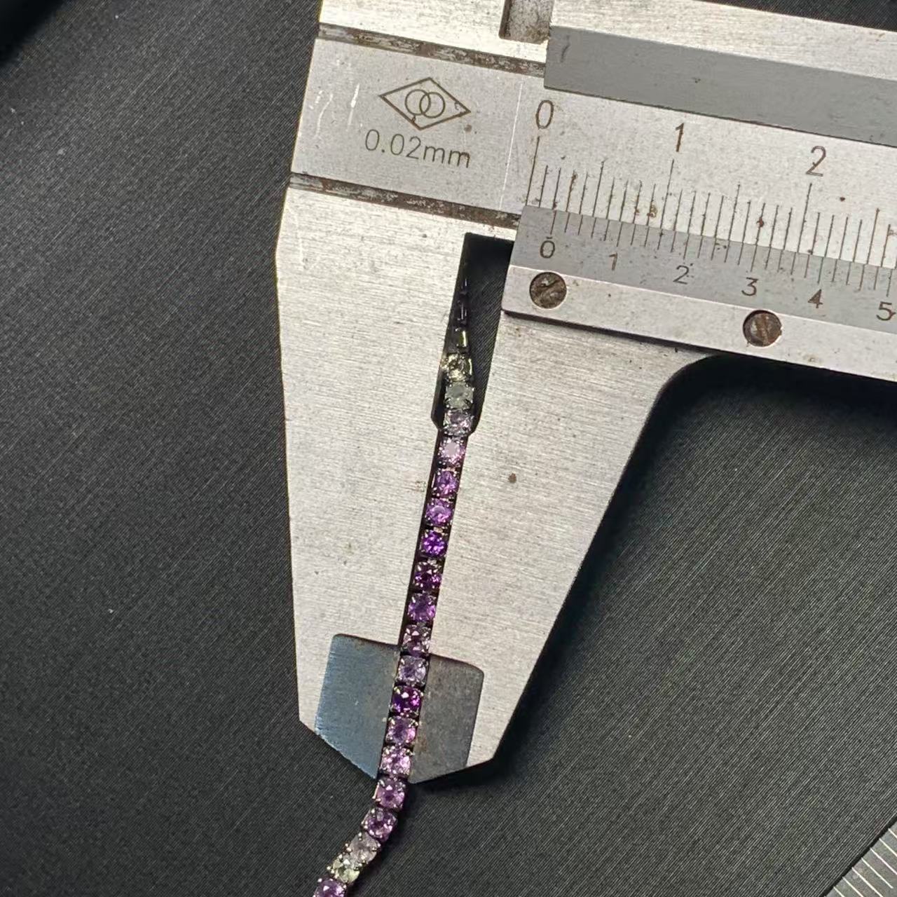 HEYYA 스톤 천연 자수정 황수정 테니스 팔찌, 에너 - Gemstone Bracelet Healing 리뷰 및 가격