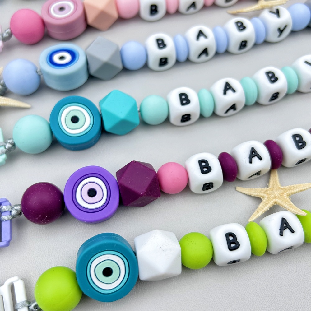 사용자 정의 영어 러시아어 실리콘 문자 이름 아기 드래 - Engraved Name Necklace 리뷰 및 가격