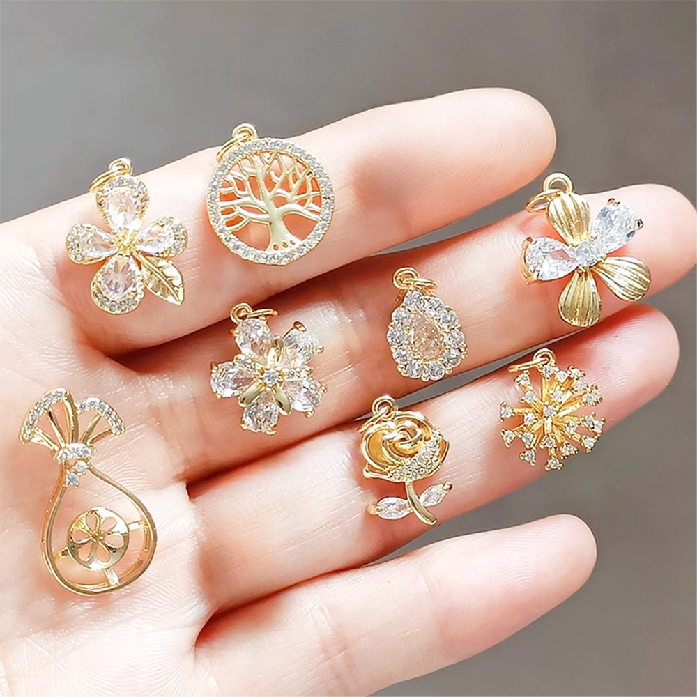 14K 금도금 및 지르코늄 상감 로즈 로즈 머니 백 펜 - Rose Gold Bracelet 리뷰 및 가격