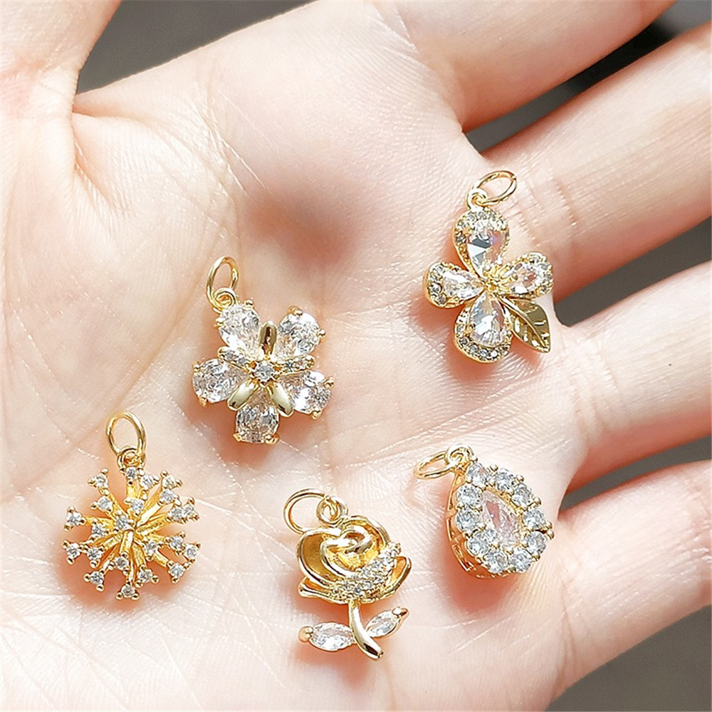 14K 금도금 및 지르코늄 상감 로즈 로즈 머니 백 펜 - Rose Gold Bracelet 리뷰 및 가격