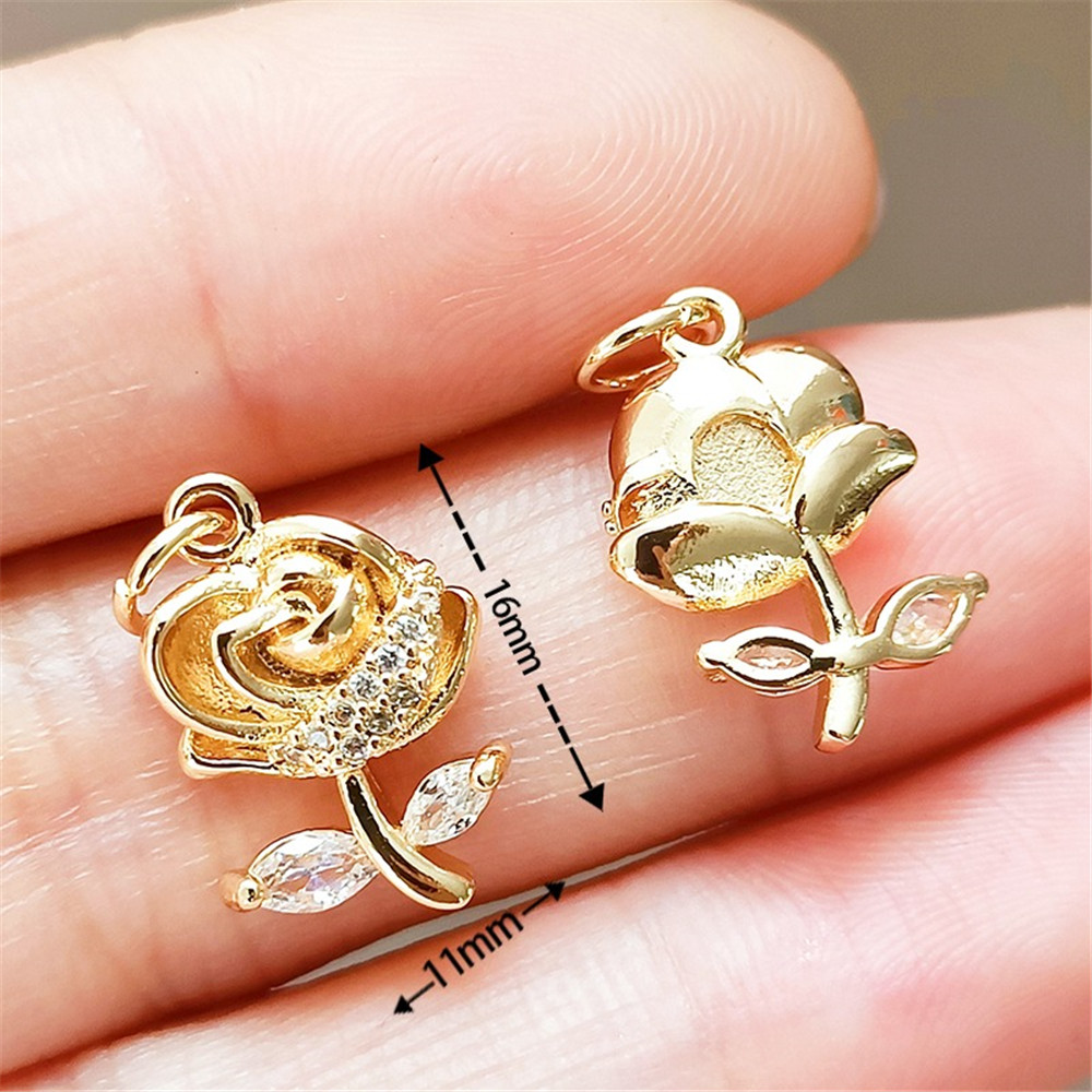 14K 금도금 및 지르코늄 상감 로즈 로즈 머니 백 펜 - Rose Gold Bracelet 리뷰 및 가격