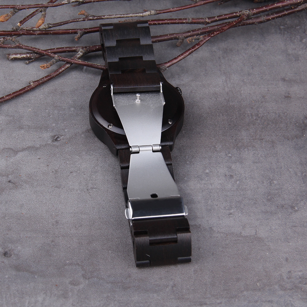수제 나무 시계 남자 여자 룬 원형 시계 경외심의 황금 - Jewelry Watches Women 리뷰 및 가격