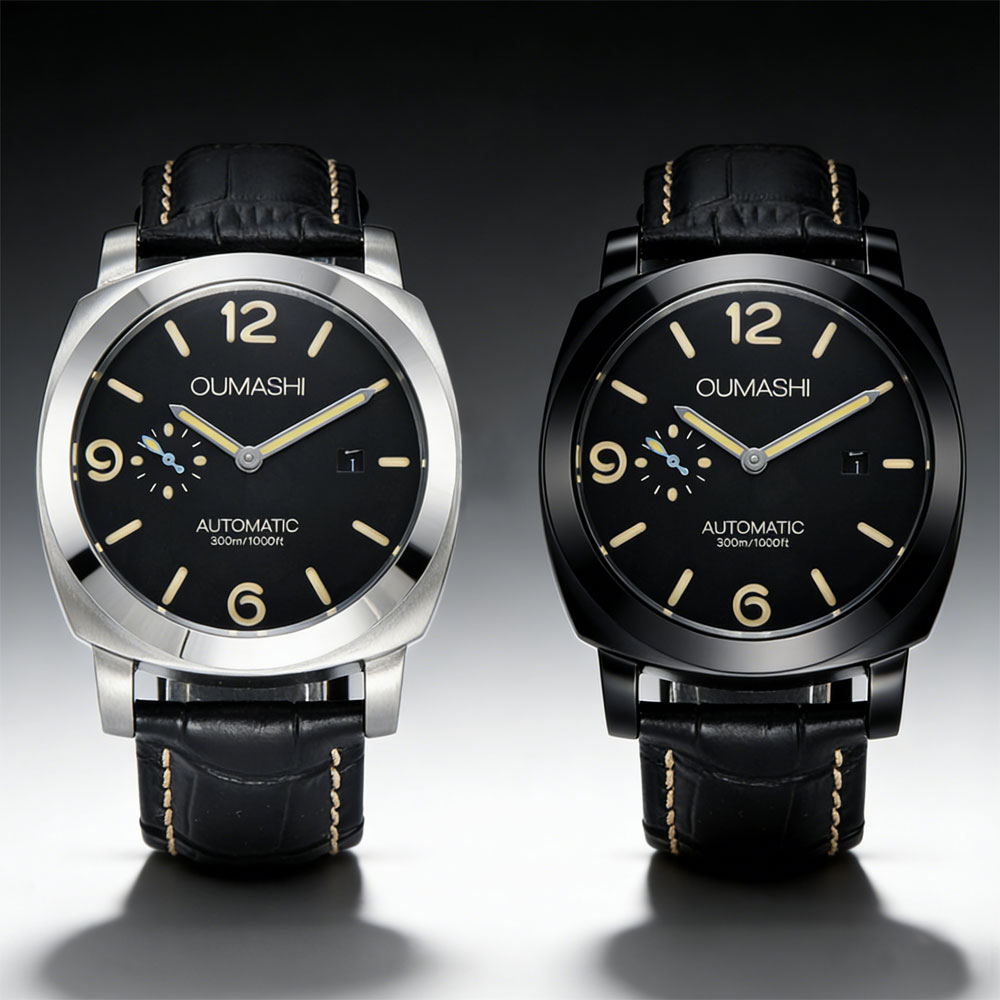 44mm 남성용 시계 Seagull ST2555 무브먼 - Leather Bracelet 리뷰 및 가격