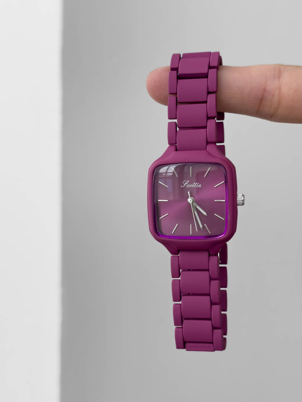 패션 감각적인 미니멀리스트 럭셔리 스퀘어 컬러 블록 다 - Jewelry Watches Women 리뷰 및 가격