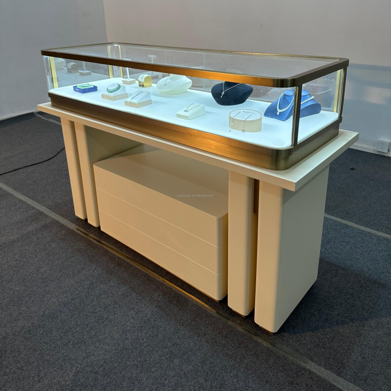 맞춤형 스테인리스 스틸 주얼리 시계 전시 테이블 쇼케이 - Jewelry Stores Watches 리뷰 및 가격