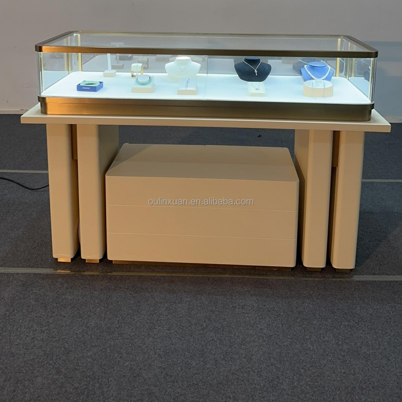 맞춤형 스테인리스 스틸 주얼리 시계 전시 테이블 쇼케이 - Jewelry Stores Watches 리뷰 및 가격