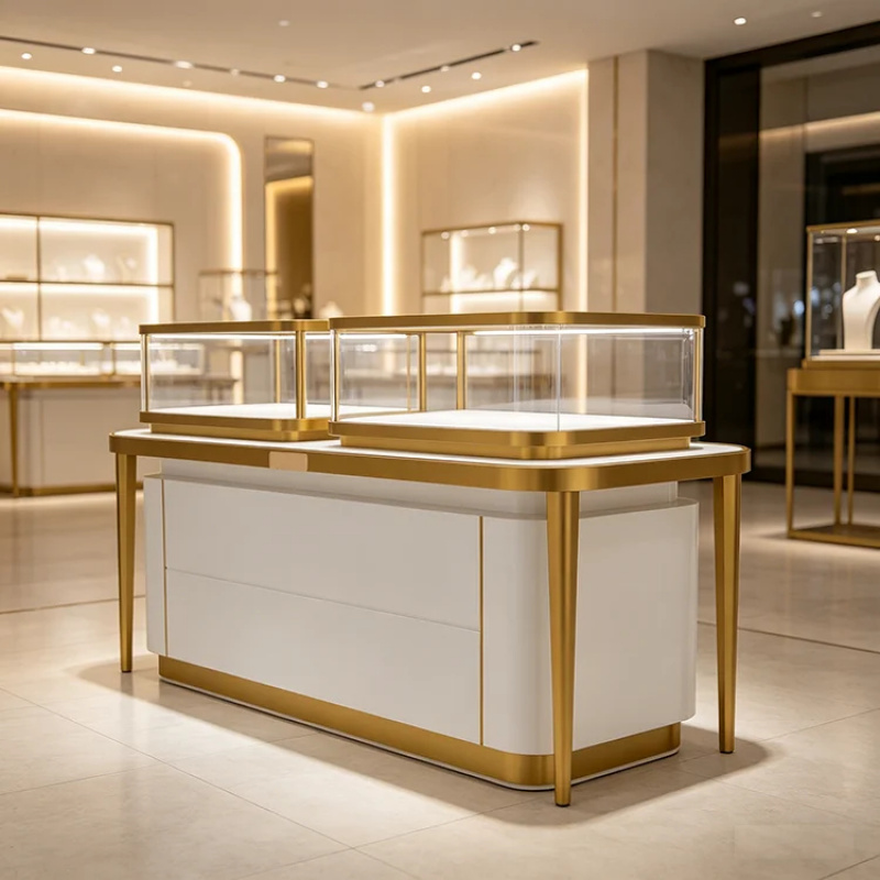 맞춤형 고급 스테인리스 스틸 유리 잠금장치가 있는 보석 - Jewelry Stores Watches 리뷰 및 가격