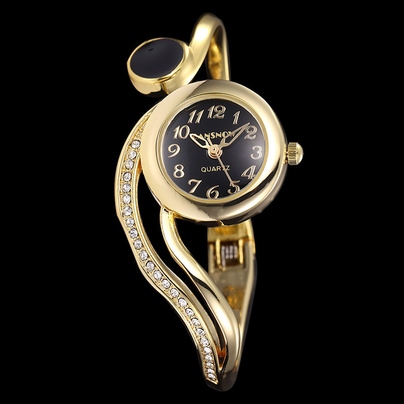 여성용 원피스 손목시계, 작은 다이얼 팔찌 시계, 쿼츠 - Jewelry Watches Women 리뷰 및 가격
