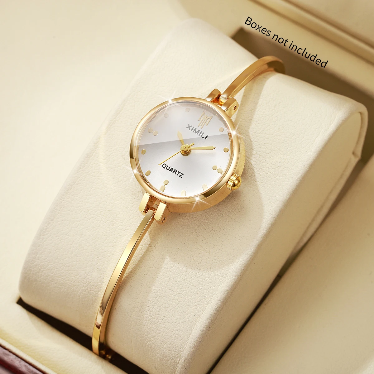 우아한 팔찌 뱅글 스트랩 여성용 쿼츠 손목시계 패션 여 - Jewelry Watches Women 리뷰 및 가격