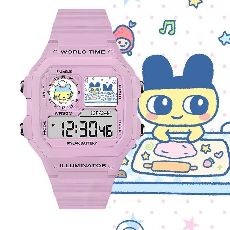 다마고치 스마트 전자시계 빅 마우스 짐아미 학생용 전자 - Jewelry Stores Watches 리뷰 및 가격