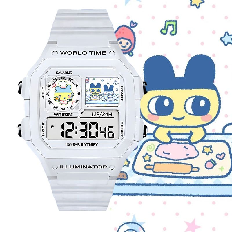 다마고치 스마트 전자시계 빅 마우스 짐아미 학생용 전자 - Jewelry Stores Watches 리뷰 및 가격