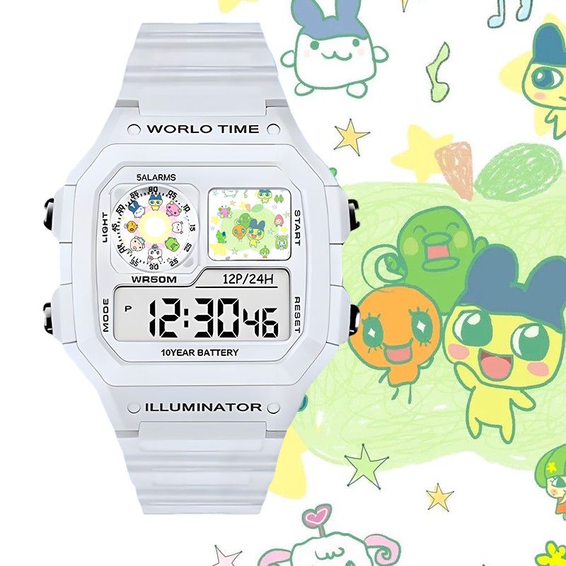 다마고치 스마트 전자시계 빅 마우스 짐아미 학생용 전자 - Jewelry Stores Watches 리뷰 및 가격