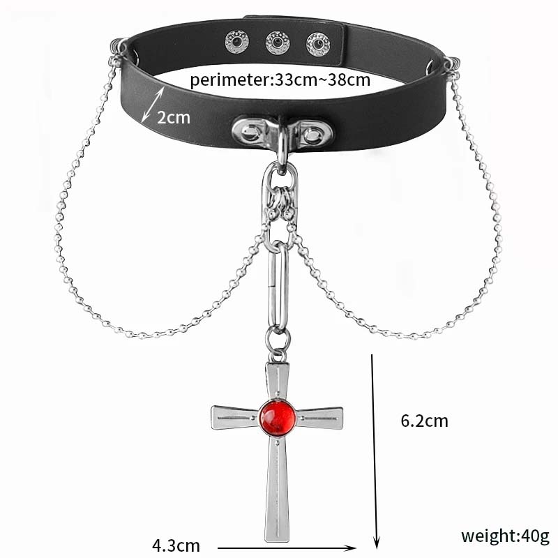 애니메이션 로사리오와 뱀파이어 레드 크리스탈 목걸이 R - Crystal Choker Necklace 리뷰 및 가격