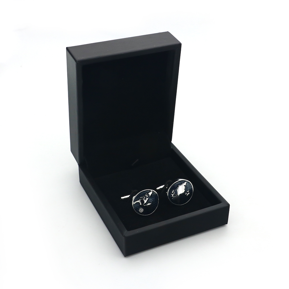 남자의 품질 커프스 단추 선물 상자 블랙 컬러 와이어  - Mystery Jewelry Jar Watches 리뷰 및 가격