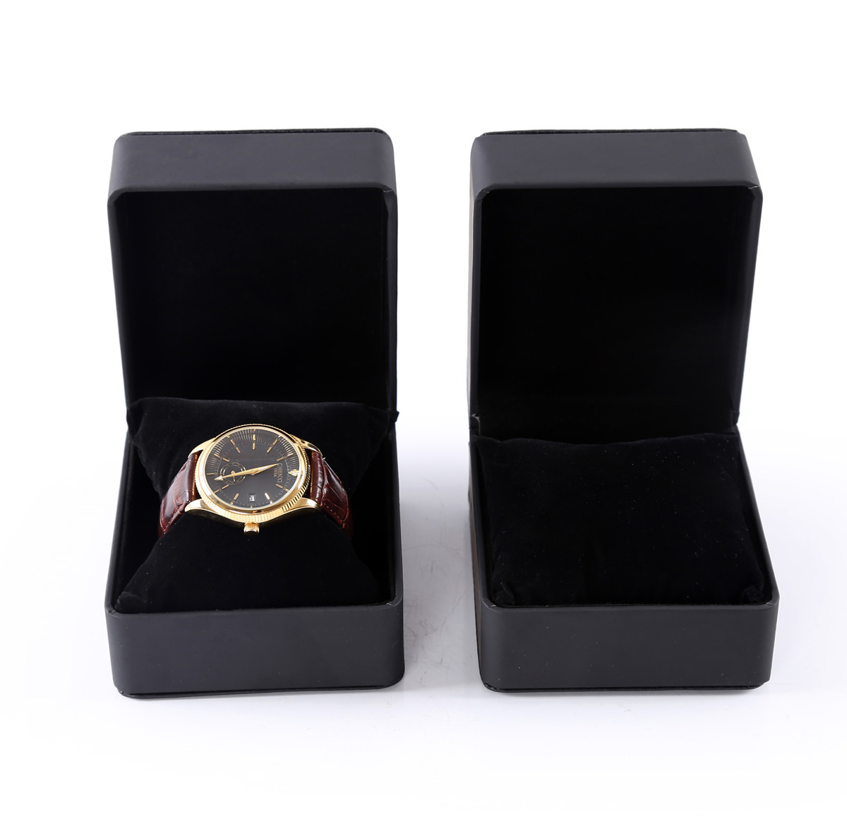 남성용 PU 가죽 시계 상자, 둥근 모서리, 프로스트  - Mystery Jewelry Jar Watches 리뷰 및 가격
