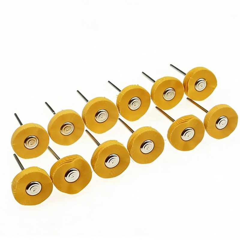21Pcs 3mm 노란색 연마 천 휠, 내마모성 보풀  - Jewelry Watches & Accessories 리뷰 및 가격