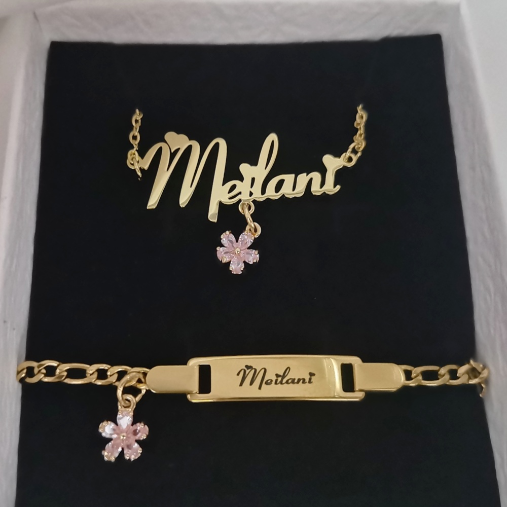 LeeChee 플라워 지르콘 작은 펜던트, 커스텀 이름 - Engraved Name Necklace 리뷰 및 가격