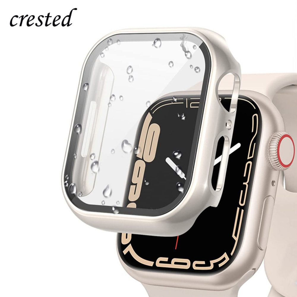 유리 + 커버 Apple Watch 케이스 44mm 4 - Jewelry Smart Watches 리뷰 및 가격