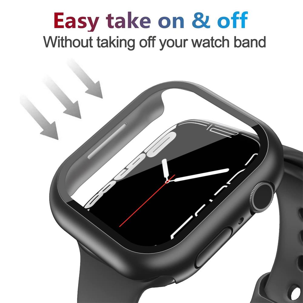 유리 + 커버 Apple Watch 케이스 44mm 4 - Jewelry Smart Watches 리뷰 및 가격