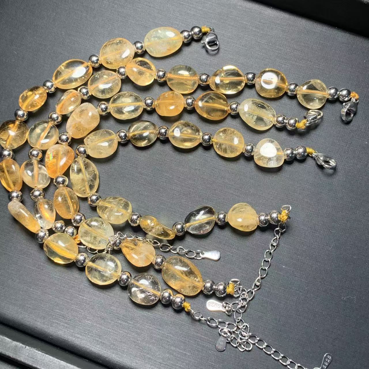 HEYYA 스톤 천연 황수정 팔찌, 에너지 힐링, 파인 - Gemstone Bracelet Healing 리뷰 및 가격