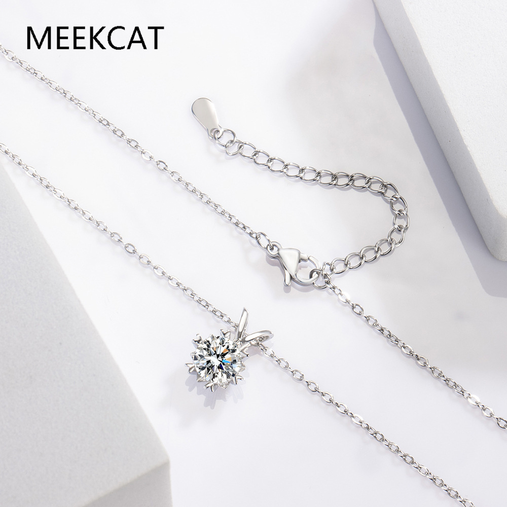 여성용 모이사나이트 헤일로 목걸이, 1캐럿 랩그로운 다 - Crystal Choker Necklace 리뷰 및 가격