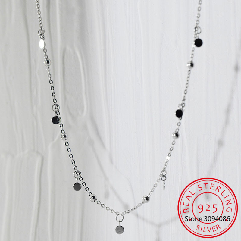 여성을위한 925 스털링 실버 섬세한 보석 라운드 구슬 - Crystal Choker Necklace 리뷰 및 가격