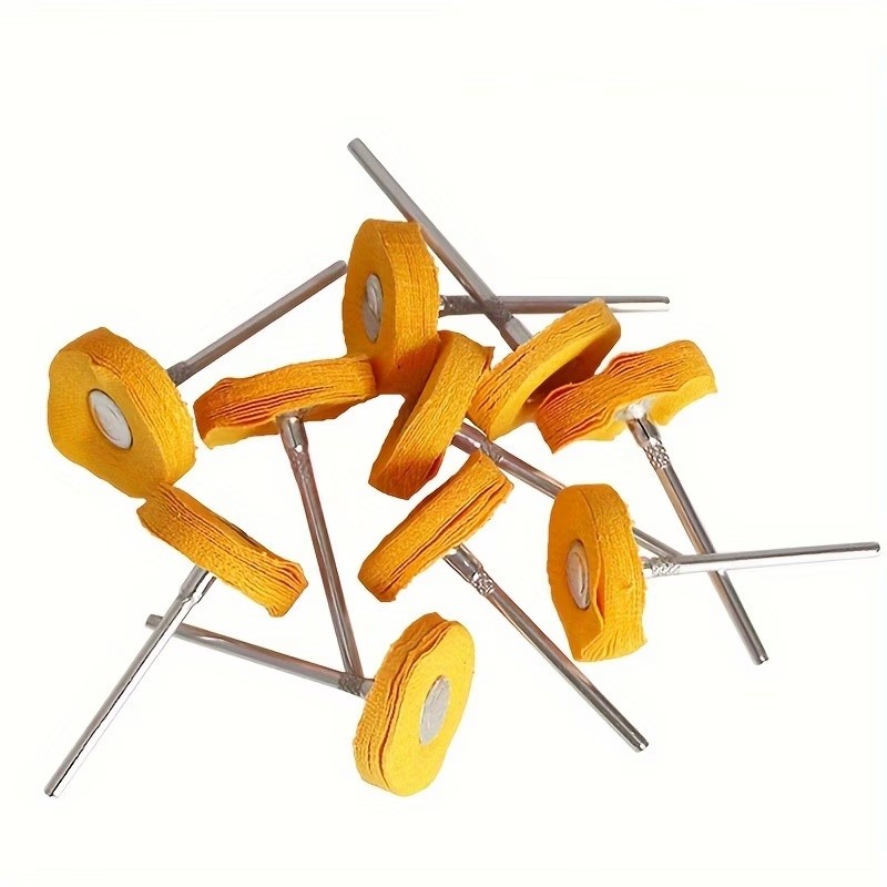 7Pcs 3mm 노란색 연마 천 휠, 내마모성 보풀 없 - Jewelry Watches & Accessories 리뷰 및 가격