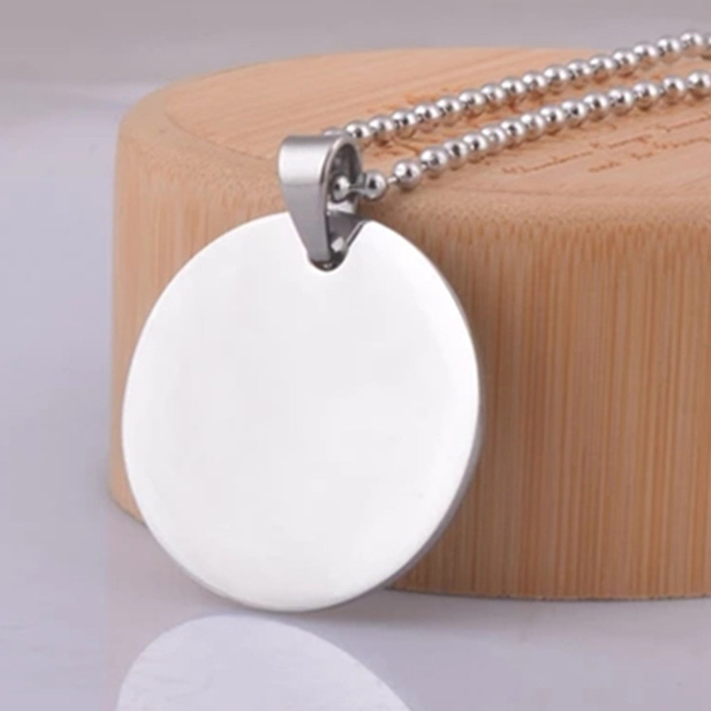 10Pcs 경화된 스테인레스 스틸 개 ID 태그 25M - Engraved Name Necklace 리뷰 및 가격