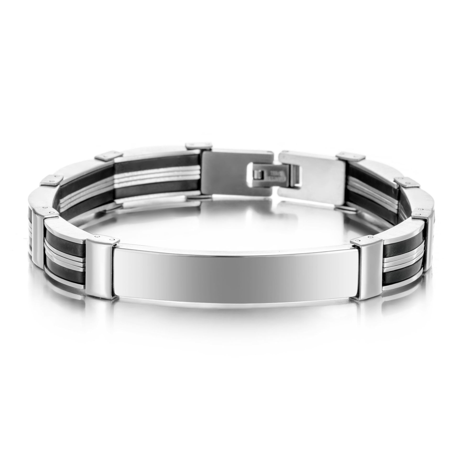 펑크 커스텀 텍스트 네임 남성용 스테인리스 스틸 팔찌  - Jewelry Watches Women 리뷰 및 가격