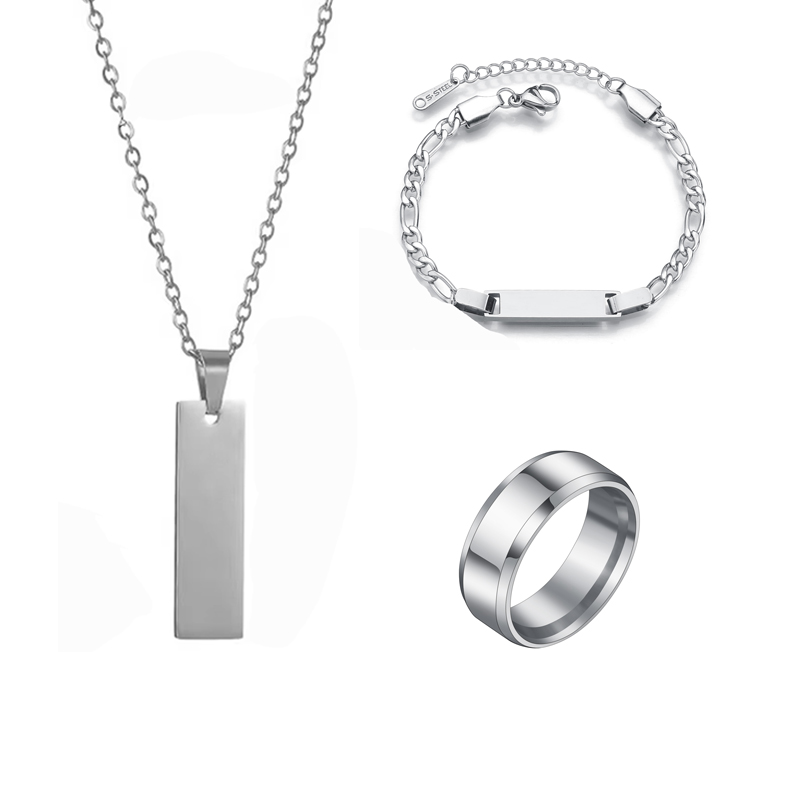 맞춤형 맞춤형 두꺼운 체인 이름 각인 날짜 목걸이 팔찌 - Engraved Name Necklace 리뷰 및 가격