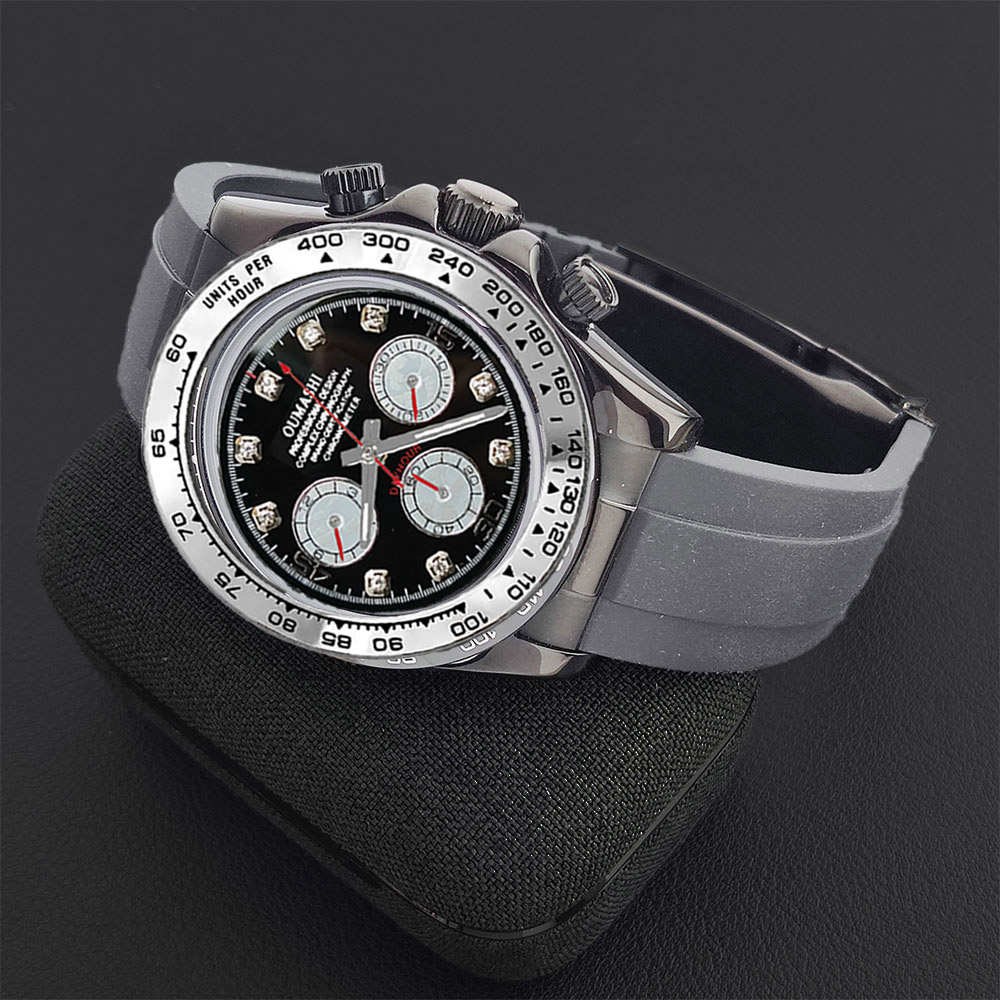 럭셔리 VK63 시계 39mm 쿼츠 크로노그래프 비즈니 - Leather Bracelet 리뷰 및 가격