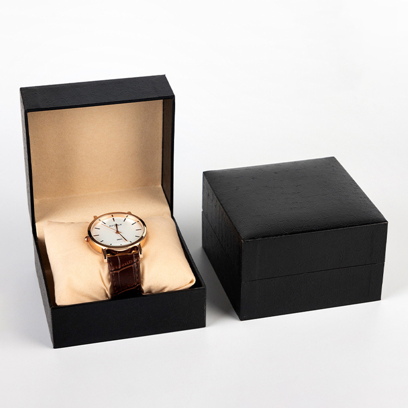 럭셔리 블랙 싱글 시계 선물 상자, 베개 포함, 손목  - Mystery Jewelry Jar Watches 리뷰 및 가격