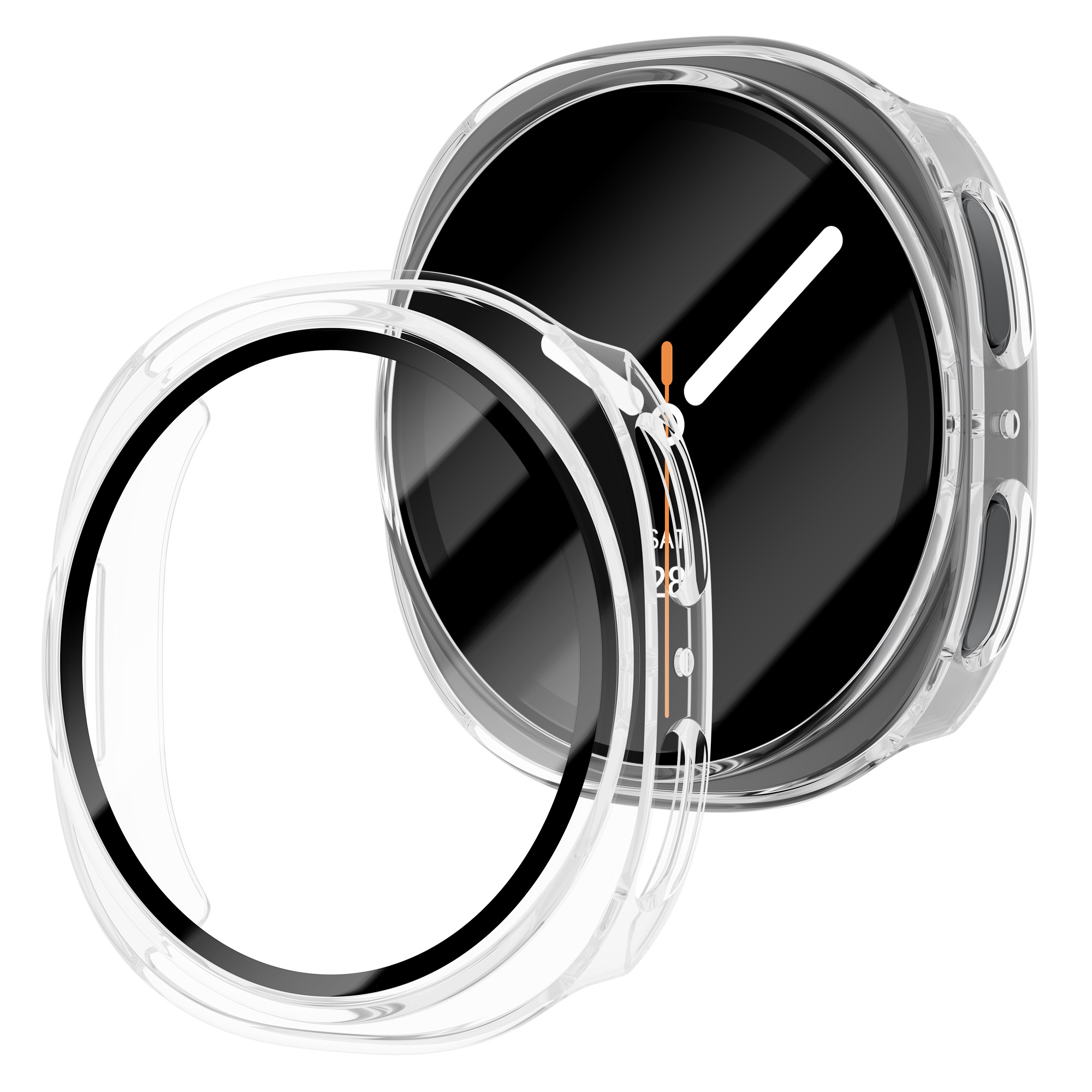 삼성 갤럭시 워치 8 40mm 액세서리용 강화유리+PC - Jewelry Smart Watches 리뷰 및 가격